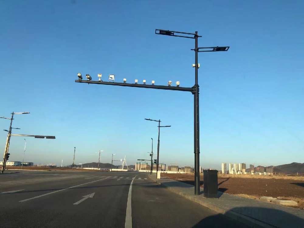 达州市黑龙江佳木斯综合路灯杆项目